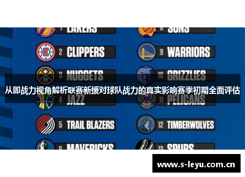 从即战力视角解析联赛新援对球队战力的真实影响赛季初期全面评估